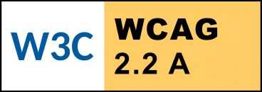 Level A conformance, W3C Web Content Accessibility Guidelines 2.2